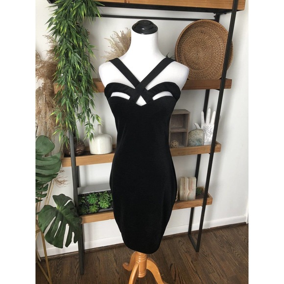 Roberta Bridal Dresses & Skirts - Roberta vintage 80’s 90’s size xsmall stretchy velvet sexy lbd dress